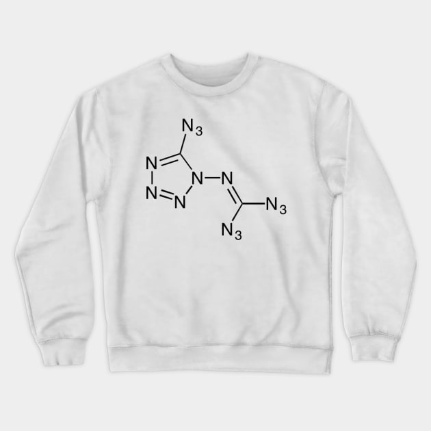 Azidoazide Azide - C2N14 Crewneck Sweatshirt by Zeeph